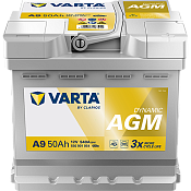 Аккумулятор Varta Dynamic AGM A9 (50 Ah) 550901054